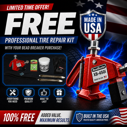 #1 USA-Made Portable Bead Breaker + Free Pro Tire Repair Kit