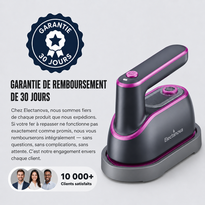 Jack & Rose Défroisseur 2-en-1 – Zéro Ride en 15s